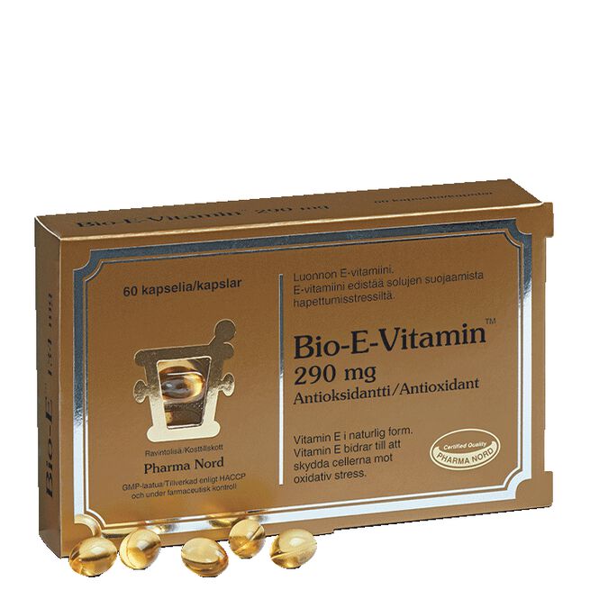 PHARMA NORD BIO-E-VITAMIN 290MG 60 KAPSLAR