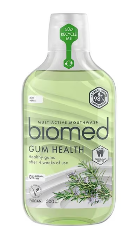 BIOMED GUM HEALTH MUNSKÖLJ 500ML FLUORFRI