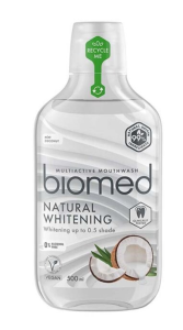 BIOMED NATURAL WHITENING MUNSKÖLJ 500ML