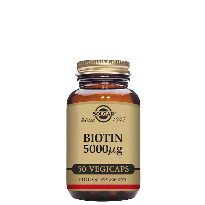 SOLGAR BIOTIN 5000UG 50KAPS