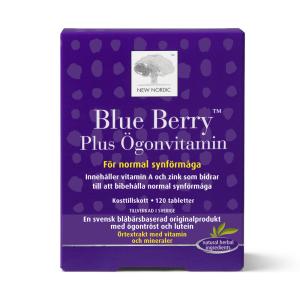 NEW NORDIC BLUE BERRY PLUS ÖGONVITAMIN 120TABL