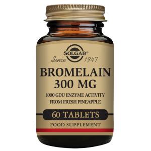 SOLGAR BROMELAIN 300MG 60K
