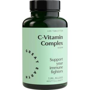 GREAT EARTH C-VITAMIN COMPLEX 120 TAB VEGAN