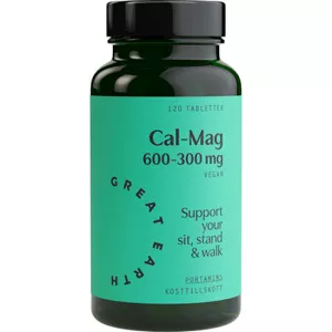 GREAT EARTH CAL-MAG 600-300MG 120 TAB VEGAN