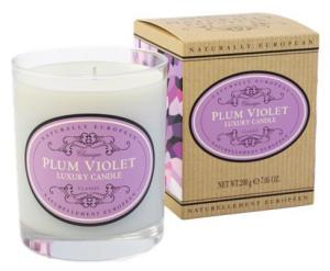 LUXURY CANDLE PLUM VIOLET 200G