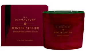 CHRISTMAS CANDLE GREEN GINGERBREAD 320G