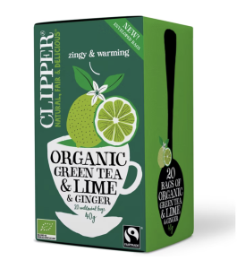 CLIPPER LIME GINGER 20 PÅSAR