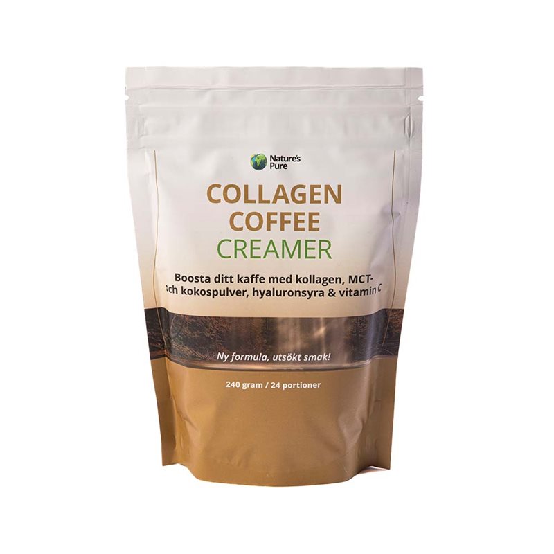 NATURES PURE COLLAGEN COFFEE CREAMER 240G