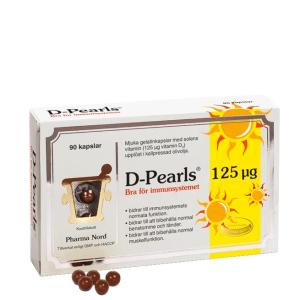 PHARMA NORD D-PEARLS 125UG 90 KAPSLAR