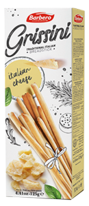 DELI GRISSINI ITALIAN CHEESE 125G 