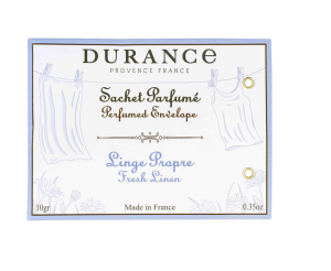 DURANCE PARFUMED ENVELOPE FRESH LINEN 10G