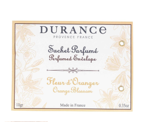 DURANCE PERFUMED ENVELOPE ORANGE BLOSSOM 10G