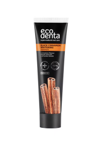 ECODENTA BLACK TOOTHPASTE WHITENING CINNAMON 100ML