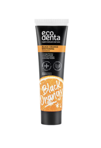 ECODENTA BLACK TOOTHPASTE WHITENING ORANGE 100ML