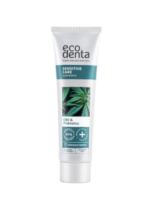 ECODENTA SENSITIVE TOOTHPASTE WITH CBD & PROBIOTICS 100ML