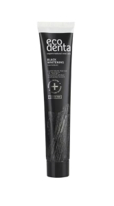 ECODENTA TOOTHPASTE BLACK WHITENING 75ML