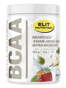 ELIT BCAA + L-GLUTAMIN APPLE PEAR 400G