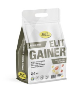 ELITE GAINER LACTOSE FREE 5KG STRAWBERRY/BANANA