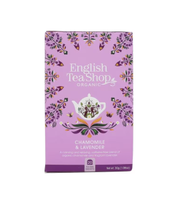 ENGLISH TEA SHOP KAMOMILL  LAVENDEL  20 PÅSAR