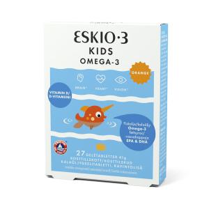 ESKIMO-3 KIDS CHEWABLE 27 GELTABLETTER