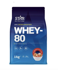 STAR WHEY 80 STRAWBERRIES & MILK 1KG