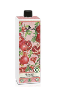 FLORINDA REFILL LIQUID SOAP POMEGRANTE 1L