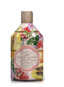 FRUIT & JUICE BATH & SHOWER CREAM PAPAYA & HIBISKUS 500ML