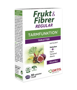 FRUKT O FIBER 30 SVÄLJTABLETTER