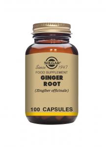 SOLGAR GINGER ROOT 520 MG 100KAP