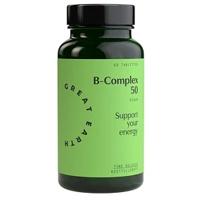 GREAT EARTH B-COMPLEX 50 60 TAB VEGAN
