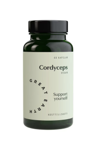 GREAT EARTH CORDYCEPS 60KAPS VEGAN EKO