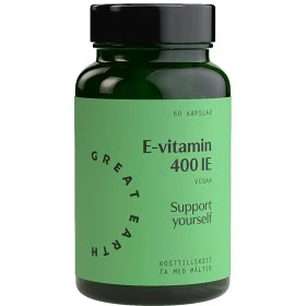 GREAT EARTH E-VITAMIN 400 IE 60 KAP
