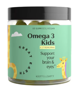 GREAT EARTH OMEGA 3 KIDS 60ST GUMMIES