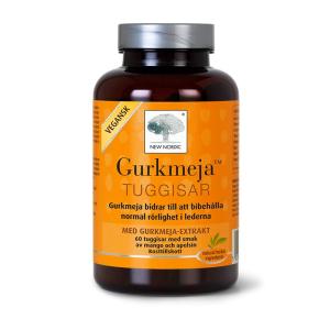 NEW NORDIC GURKMEJA TUGGIS 60TAB
