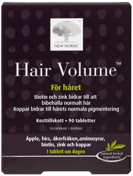 NEW NORDIC HAIR VOLUME 90TABLETTER