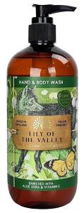 HAND & BODY WASH LILY OF THE VALLEY 500ML