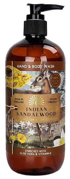 HAND & BODY WASH INDIAN SANDALWOOD 500ML