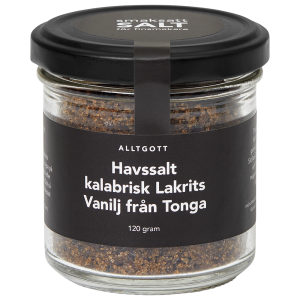 ALLTGOTT HAVSSALT KALABRISK LAKRITS & VANILJ FRÅN TONGA