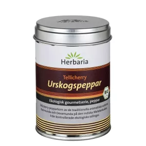 HERBARIA URSKOGSPEPPAR TELLICHERRY 90 G