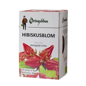 ÖRTAGUBBEN HIBISCUS BLOMMA 20 PÅSAR 