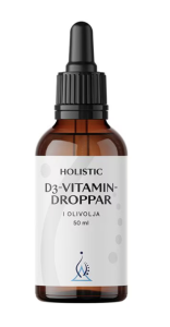HOLISTIC D3-VITAMIN DROPPAR 50ML