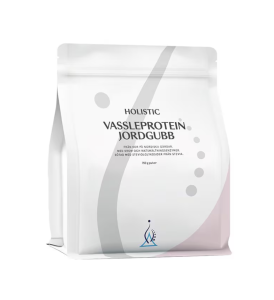 HOLISTIC VASSLEPROTEIN JORDGUBB 750G