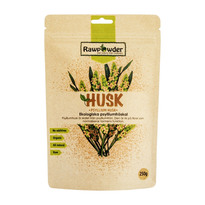 RAWPOWDER PSYLLIUMFRÖSKAL 250 G