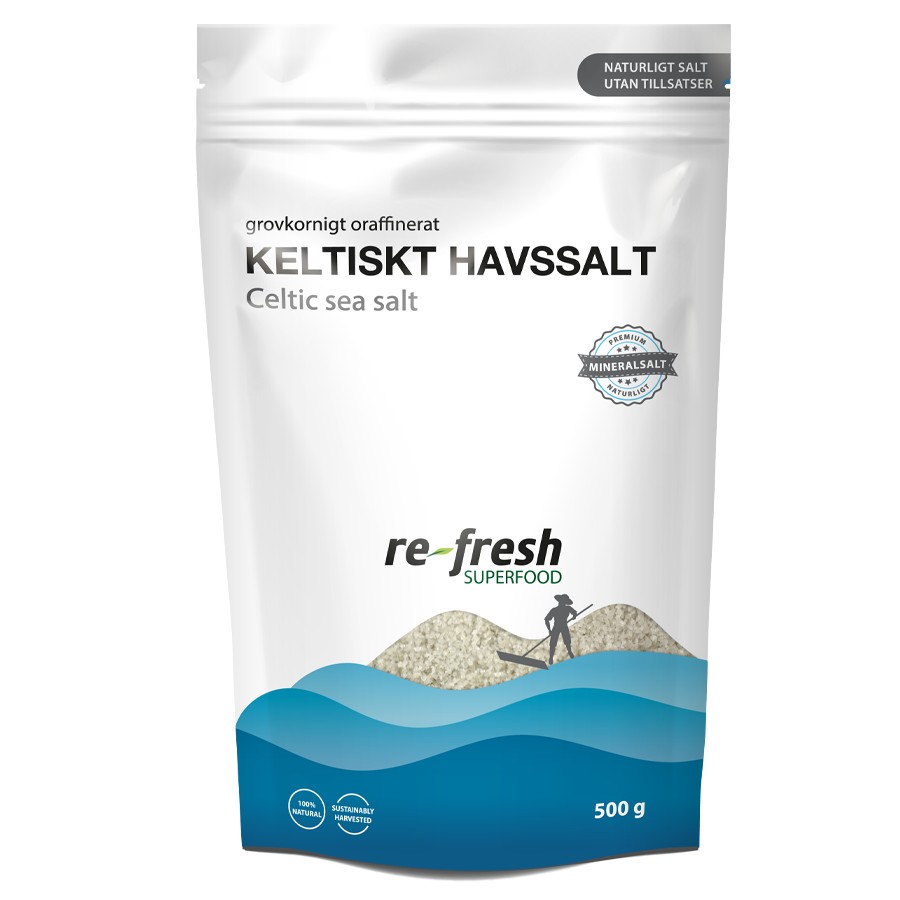 RE-FRESH KELTISKT HAVSSALT GROVKORNIGT 500G