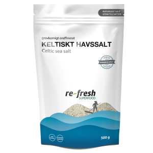 RE-FRESH KELTISKT HAVSSALT GROVKORNIGT 500G