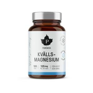 PURENESS KVÄLLSMAGNESIUM 120 KAPSLAR