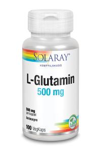 SOLARAY L-GLUTAMIN 500MG 100 KAPSLAR