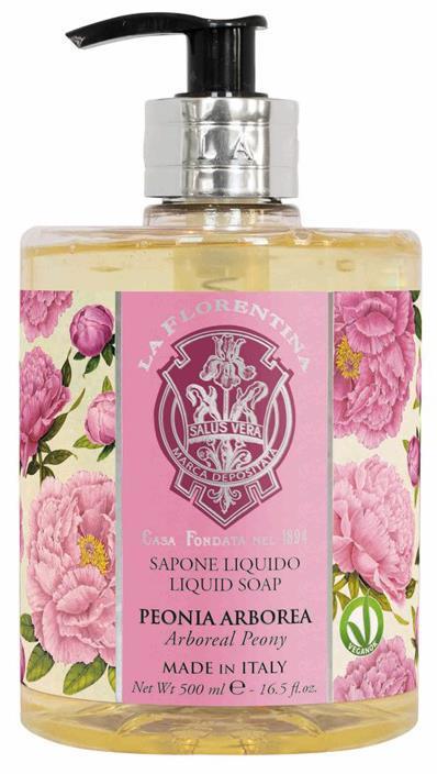 LA FLORENTINA LIQUID SOAP PEONY ARBOREA  500ML