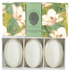 LA FLORENTINA SOAP SET IN A BOX MAGNOLIA 3X150G