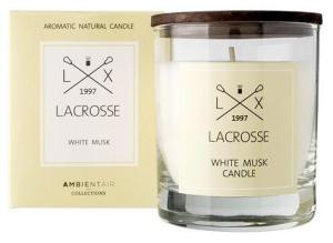 LACROSSE SCENTED CANDLE WHITE MUSK 200G
